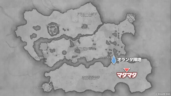 ボズヤ・マタマタの位置